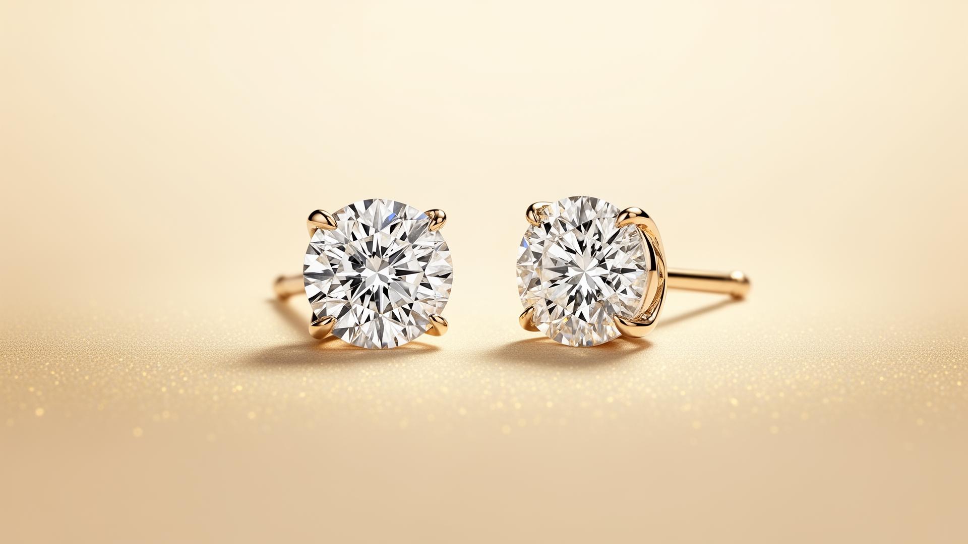 Classic Diamond Studs